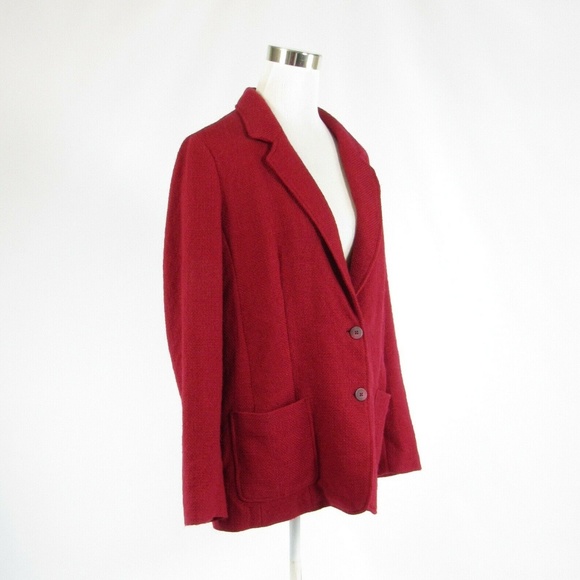 J. Jill rose red long sleeve jacket L - Picture 3 of 8